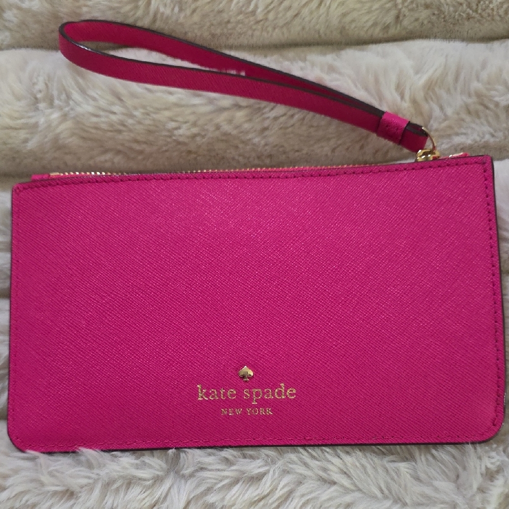Kate Spade Fuchsia Wristlet Clutch